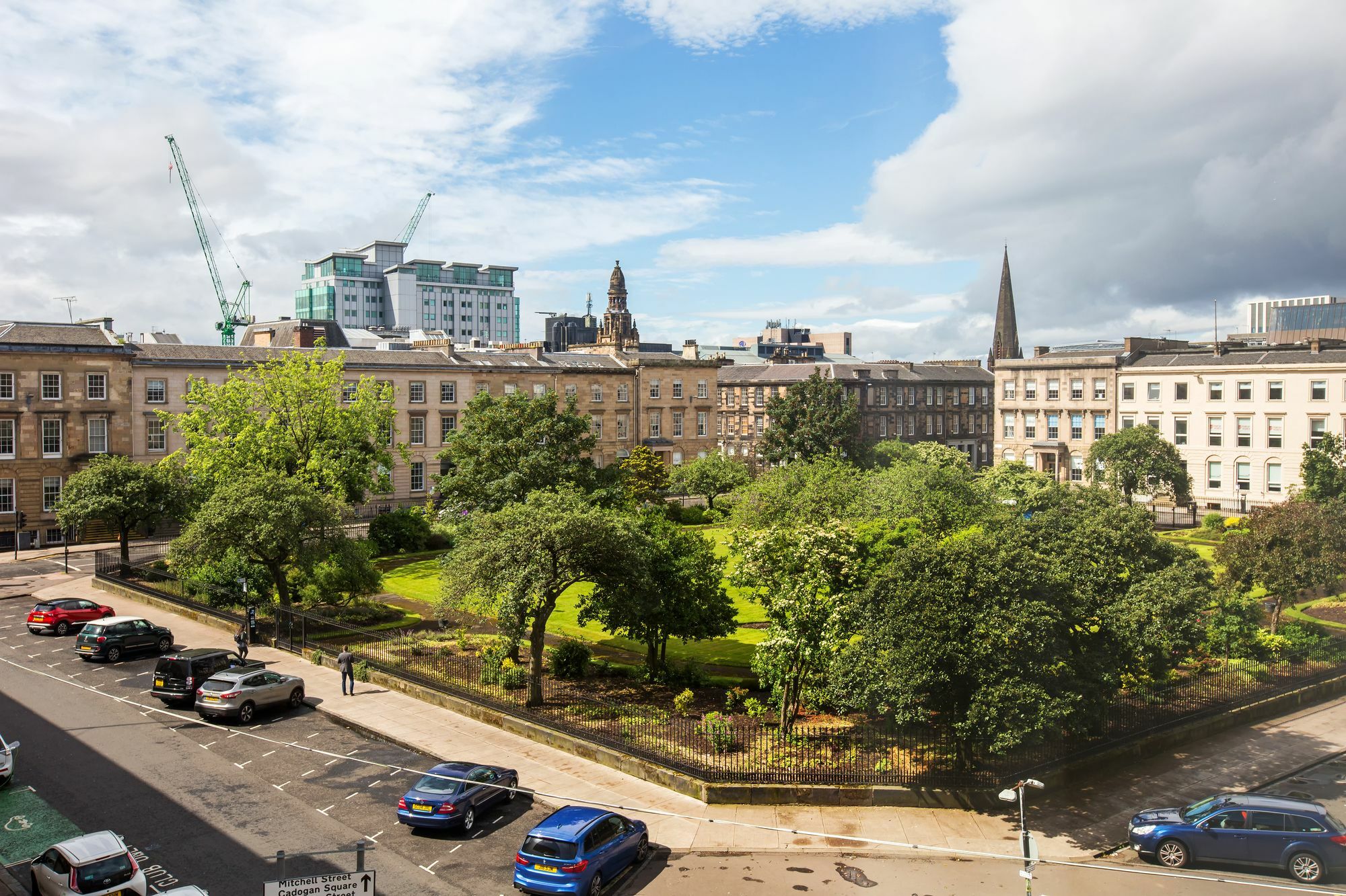 Blythswood Square Apartments Glasgow Exteriör bild